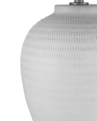 Dashwell One Light Table Lamp in White