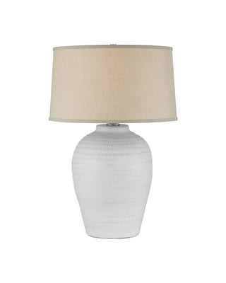 Dashwell One Light Table Lamp in White