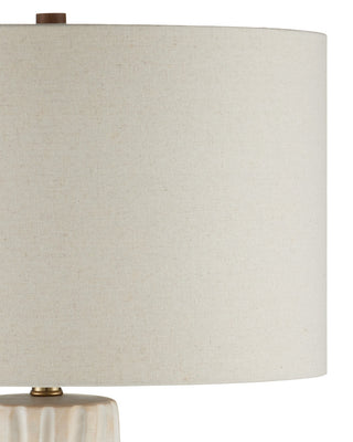 Water-borne One Light Table Lamp in Off-White/Natural