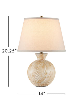 Brushmark One Light Table Lamp in Beige