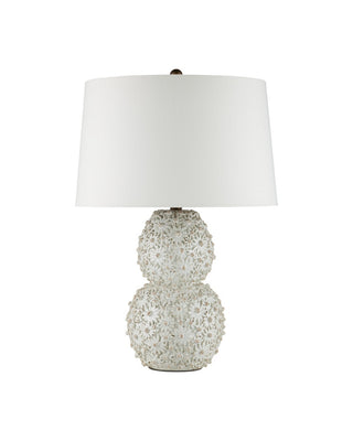 Jessamine One Light Table Lamp in White