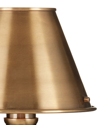 Waddill One Light Table Lamp in Antique Brass