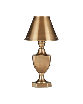 Waddill One Light Table Lamp in Antique Brass