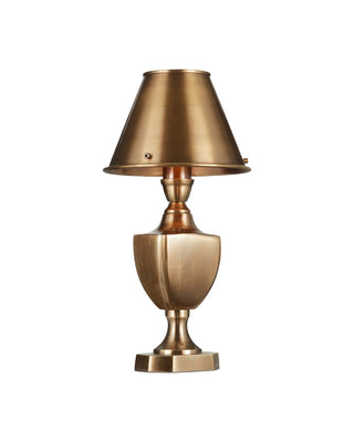 Waddill One Light Table Lamp in Antique Brass