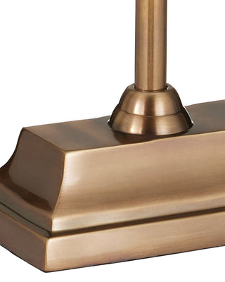 Geddy One Light Table Lamp in Antique Brass