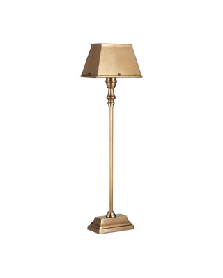 Geddy One Light Table Lamp in Antique Brass