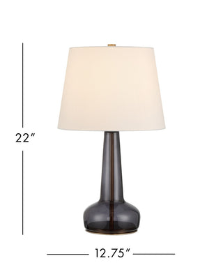 Rosenborg One Light Table Lamp in Dark Purple