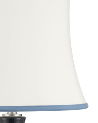 Zeta One Light Table Lamp in Gray Blue/Clear