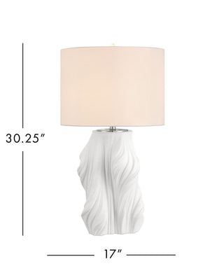 Watershed One Light Table Lamp in White