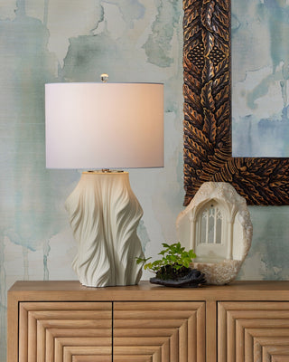 Watershed One Light Table Lamp in White