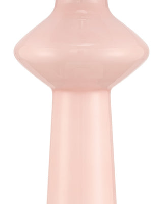 Henrietta One Light Table Lamp in Pink/Clear