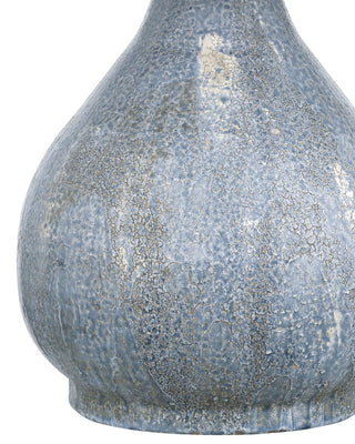 Malin One Light Table Lamp in Gray/Blue