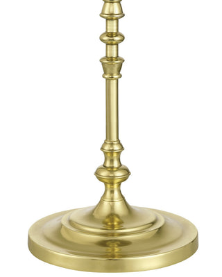 Deauville LED Table Lamp in Natural/Polished Brass