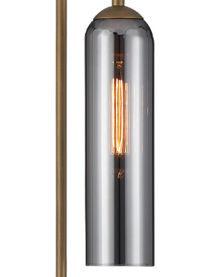 Severn LED Floor Lamp in Antique Brass/Oil Rubbed Bronze/Smoke