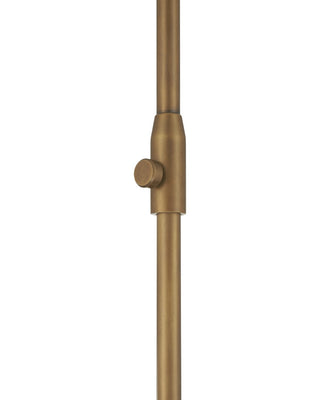 Severn LED Floor Lamp in Antique Brass/Oil Rubbed Bronze/Smoke