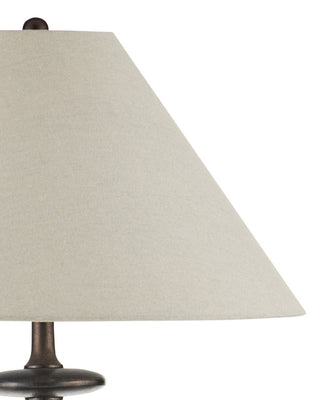 Aqueous One Light Floor Lamp in Dark Bronze