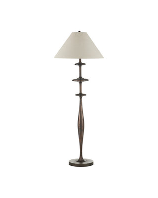 Aqueous One Light Floor Lamp in Dark Bronze