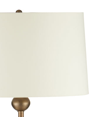 Boullee One Light Floor Lamp in Antique Brass