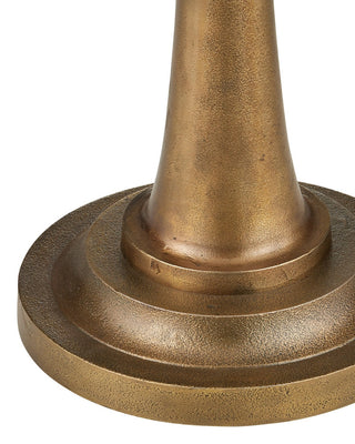 Boullee One Light Floor Lamp in Antique Brass