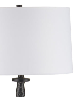 Mirage One Light Floor Lamp in Black