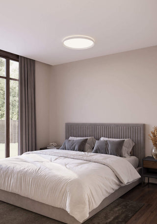 Aurora Flush Mount in White