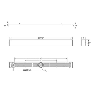 Boulevard Wall Sconce in White