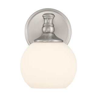 Orlisse One Light Wall Sconce in Brushed Nickel