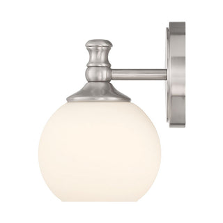 Orlisse One Light Wall Sconce in Brushed Nickel