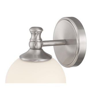 Orlisse One Light Wall Sconce in Brushed Nickel