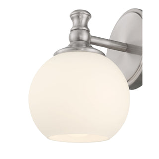 Orlisse One Light Wall Sconce in Brushed Nickel