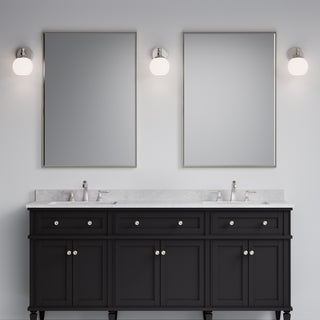 Orlisse One Light Wall Sconce in Brushed Nickel