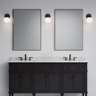Orlisse One Light Wall Sconce in Matte Black