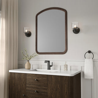Vessair One Light Wall Sconce in Matte Black
