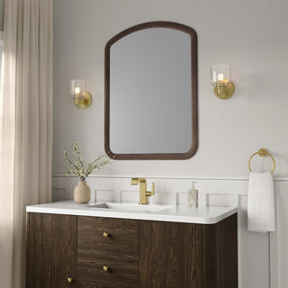 Vessair One Light Wall Sconce in Vintage Brass
