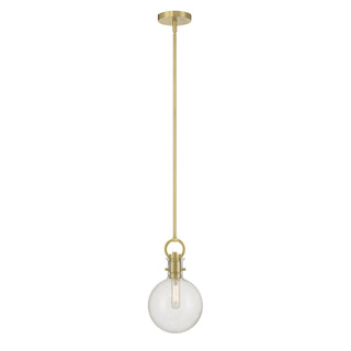 Glanora One Light Mini Pendant in Vintage Brass