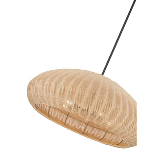 Natora Five Light Pendant in Matte Black