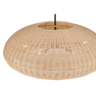Natora Six Light Pendant in Matte Black