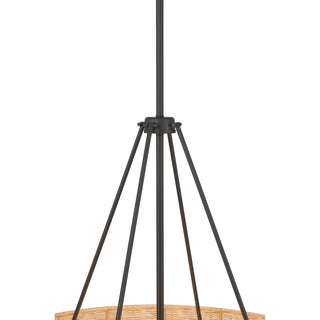Namiro Six Light Pendant in Matte Black