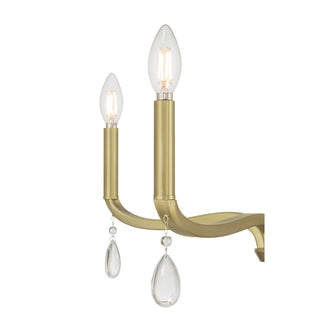 Viremont Four Light Chandelier in Vintage Brass