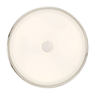 Ardezia Three Light Flush Mount in Polished Nickel