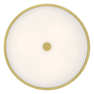 Ardezia Three Light Semi-Flush Mount in Vintage Brass