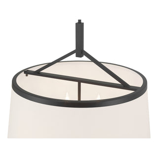Montrine Six Light Pendant in Matte Black