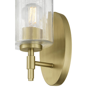 Solventa One Light Wall Sconce in Vintage Brass