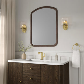 Solventa One Light Wall Sconce in Vintage Brass