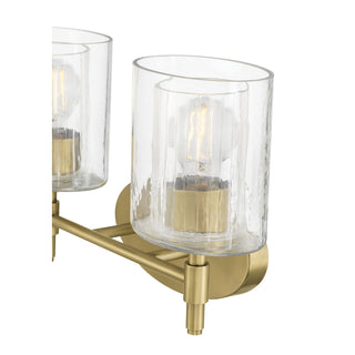 Solventa Two Light Vanity in Vintage Brass