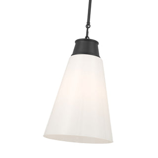 Bellaryn One Light Pendant in Matte Black