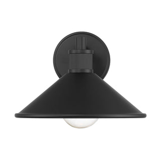 Vectra One Light Wall Sconce in Powder Coated Black