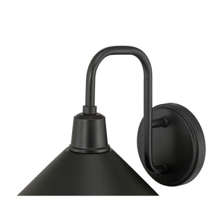 Vectra One Light Wall Sconce in Powder Coated Black