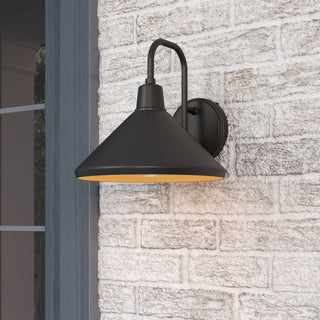 Vectra One Light Wall Sconce in Powder Coated Black
