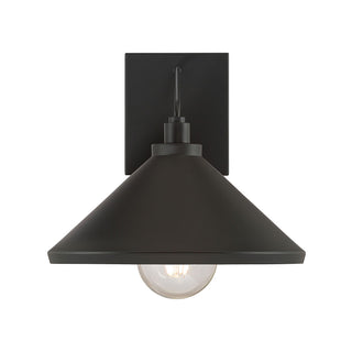 Vectra One Light Wall Sconce in Powder Coated Black